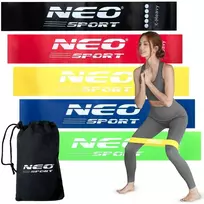 NS-959 Neo-Sport mankštos pasipriešinimo juostų rinkinys, 5 vnt.