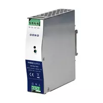 Orno Pramoninis maitinimo šaltinis, skirtas DIN bėgiui, 24VDC 3,2A 77W, metaliniame korpuse
