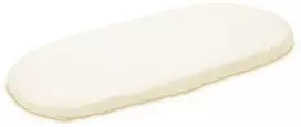 New Baby Jersey paklodė vežimėliui naujagimių kremas 35x75 cm