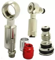 Diskinių stabdžių žarnelės tvirtinimo elementai ProX for SRAM Bonjo+Bolt