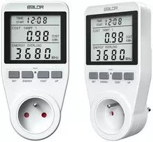Berdsen Baldr BD-990 vienfazis vatmetras, baltas