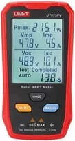 MPPT testeris, 5-800W, 0-35A, 12-60VDC, rankinis/auto režimas, UNI-T