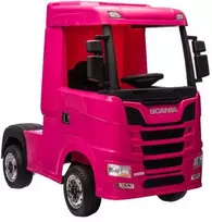 Lean Cars Akumuliatorinis automobilis vaikams Scania 500R HL698 Rožinis 4x4