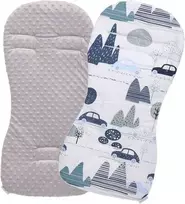 Babymam Vaikiško vežimėlio dvipusis įdėklas 71x35 cm