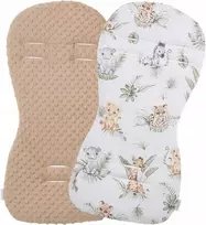 Babymam Vaikiško vežimėlio dvipusis įdėklas 71x35 cm