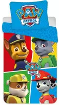 „Paw Patrol Colors“ vaikiška patalynės komplektas 100–135 cm, 40–60 cm