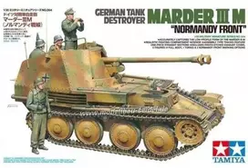 Tamiya Vokiečių tankų naikintuvas Marder III M Normandija 1/35