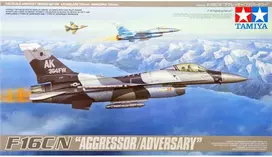 Tamiya F-16C/N Aggressor 1/48 plastikinis lėktuvo modelis