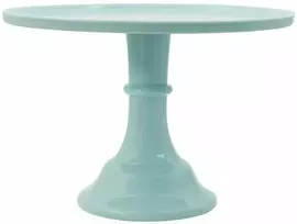 Allc Tortinė ant kojelės, šviesiai melsva 30cm