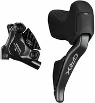 SHIMANO brake-set GRX Di2 BR-RX820/ST-RX825 rear BR/right ST FLAT MOUNT polymer+cooler SMBH90/1700m
