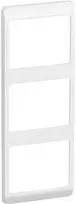 LAURITZ KNUDSEN Opus® 66 rėmas 3 modulis vertikalus, baltas