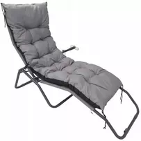Aio Factory Sodo pagalvėlė 180x50 cm gultui, sūpynėms, suoliukui, vandeniui atspari, pilka