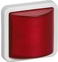 LAURITZ KNUDSEN Opus® 74 signalinė lempa LED 24V AC/DC, nuolat šviečianti / mirksinti raudona