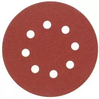 VOREL ŠLIFAVIMO DISKAS 125 mm SU SKYLĖMIS, 5 vnt. rinkinys, P-40 08574
