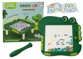 Magnetinė mokomoji lenta Dinozauras, žalia