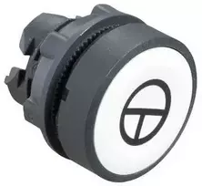 Schneider Electric ZB5, mygtukas, baltas, IP66, IK03, II klasė, 18 g