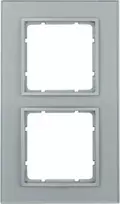 Hager Polo 10126414 Berker/B.7 Stiklo rėmas Dvigubas Stiklas Horizontalus Aliuminis Auxin Glass 10126414