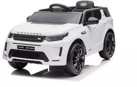 Vaikiškas elektromobilis MUKUTISRIDES Land Rover Discovery Sport (baltas, vienvietis)