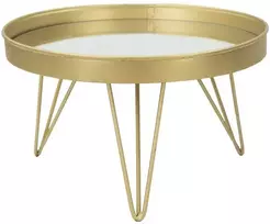 Ferretti Dekoratyvinis veidrodžio padėklas ant kojų, Ø 31 cm