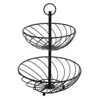 5five Simply Smart Metalinė lėkštė, 2 lygių, 38 cm aukščio