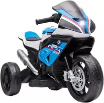Homcom Vaikiškas elektrinis motociklas 6V Elektrinis triratis su 3 muzikos režimais 2,5 km/h
