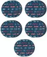 BOSCH ŠLIFAVIMO TINKLELIS 150mm MIX 55vnt.