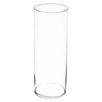 Atmosphera Cilindrinė stiklo vaza, 40 cm