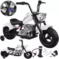Jokomisiada Akumuliatorinis motociklas vaikams Chopper PA0318 | spalva: balta