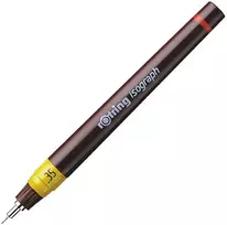 Isograph Rotring piešimo tušinukas - juodas 0,35 mm - 1903400