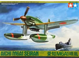Tamiya Aichi M6A1 Seiran 1/48 plastikinis lėktuvo modelis (61054)