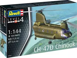 Revell CH-47D Chinook 1/144 – plastikinis sraigtasparnio modelis