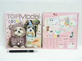 Top Model "Aprenk mane" lipdukų knyga "Doggy ''