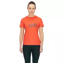 Moteriški marškinėliai Rab Tuku Bloc Tee Wmns - S - Rausva