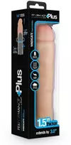 Blush PERFORMANCE PLUS 3 colių silikoninis varpos plėtiklis, smėlio spalvos