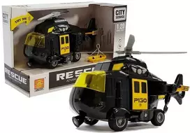 Lean Toys Gelbėjimo sraigtasparnis su šviesos ir garso efektais 1:20