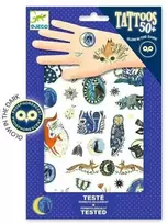 Djeco Tatuiruotės - Nakties atspindžiai (50+ tatuiruočių)
