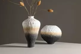 Venture Design Vaza, Stiklas, 16x29 cm, Įvairių spalvų