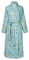 Pip Studio Chalatas Les Fleurs Mėlyna Chalato dydis - XL