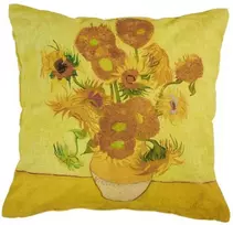 Dekoratyvinė pagalvė Van Gogh Museum Sunflower Geltona Pagalvės matmenys - 45x45 cm