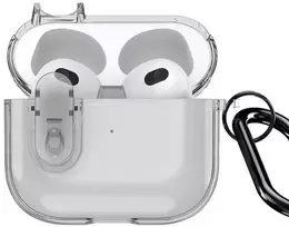 Dėklas Dux Ducis PECL Apple AirPods 3 pilkas