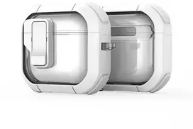 Dėklas Dux Ducis PECN Apple AirPods 4 baltas