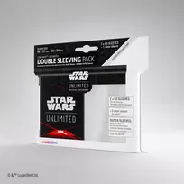 Gamegenic Gamegenic: Star Wars Unlimited – Dvigubas rankovių paketas – Space Mėlyna