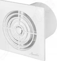 AWENTA Vonios ventiliatorius Awenta WZ125W Silence fi125mm 135m3/h 9W 230V su traukimo laido jungikliu baltas