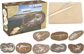Figūrėlė Teka Didelė dinozauro figūrėlė - kasimo akmuo MIX