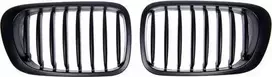 MTuning Single rib sportinės grotelės Matt Juodas BMW 3 E46 pre-facelift 1999-2003