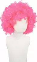 Teka Peruka afro XXL rožinė