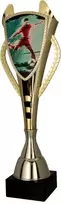 Victoria Sport Gold plastikinis puodelis - FUTBOLIS