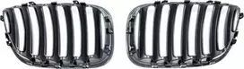 „MTuning Single Rib“ sportinės grotelės, matinės juodos, BMW X5 E53 veido pakėlimas 2003–2007 m.