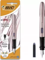 Teka Pióro X-Pen Chrome Rožinė FP mėlyna BIC