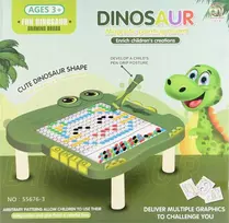 Mega Creative MAGNETINĖ MOZAIKINĖ LENTA DINO 41X40X4 PUD18